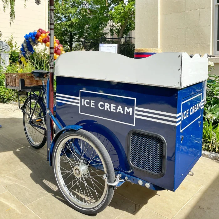 Ice cream tricycles & stands